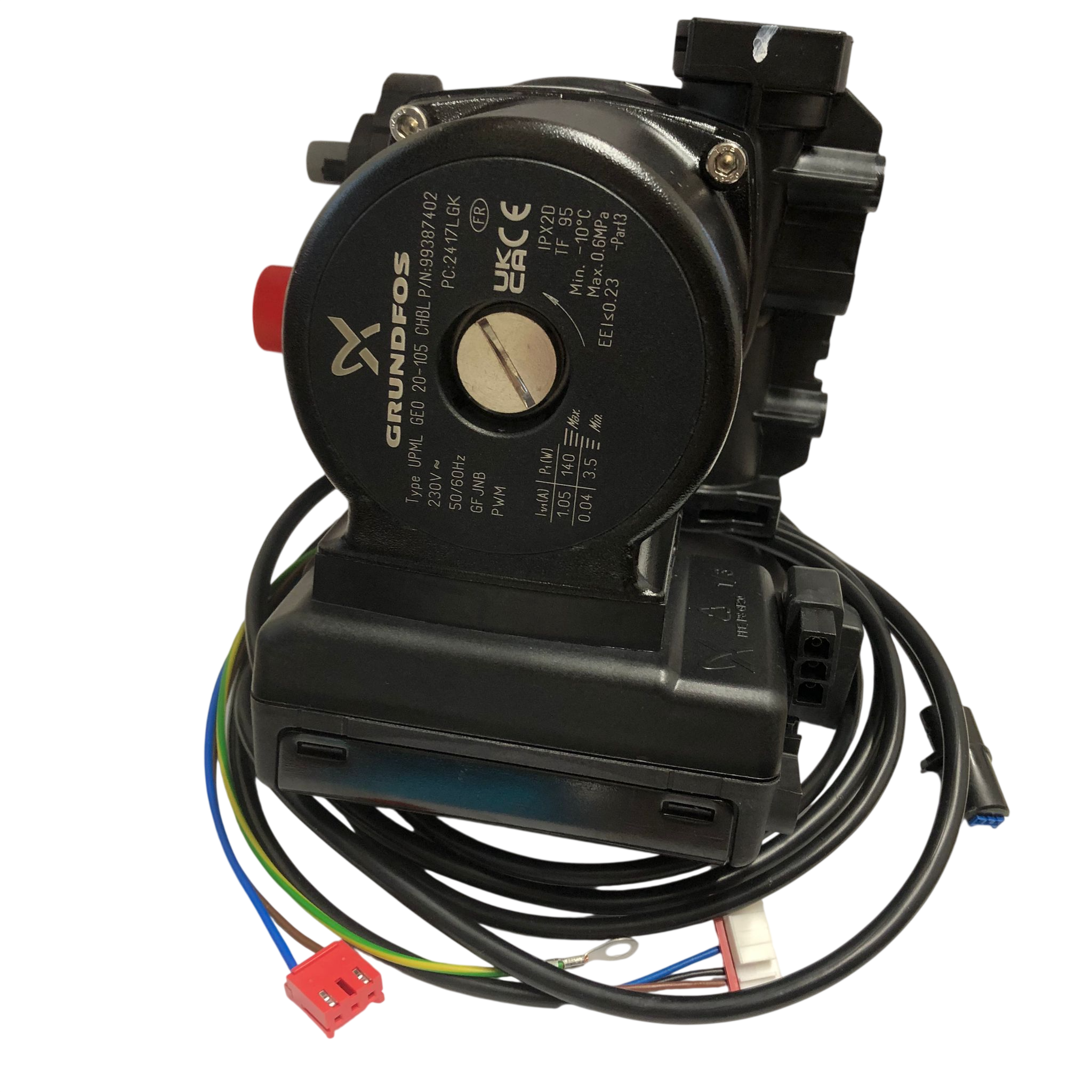 LG Grundfos AWHP UPML GEO 20-105 Circ Pump - AHA76477801
