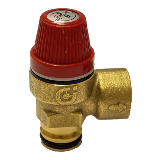 Caleffi - 6 Bar Pressure Relief Valve 1/2