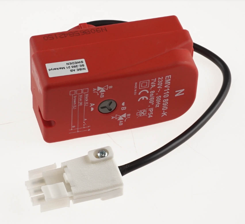 NIBE Valve Actuator (Adjusting Device/Reverse Valve) - 524383