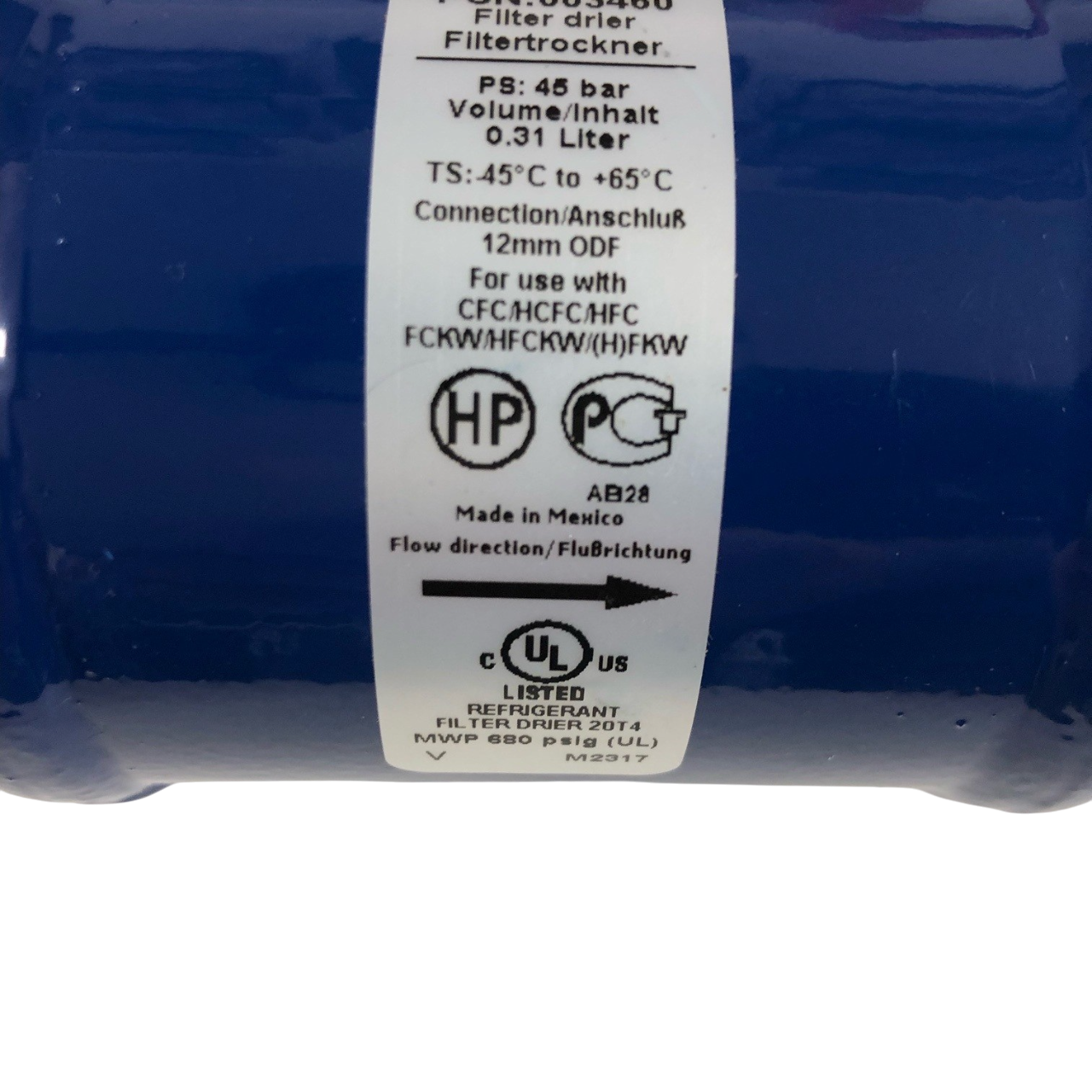169165 Filter drier