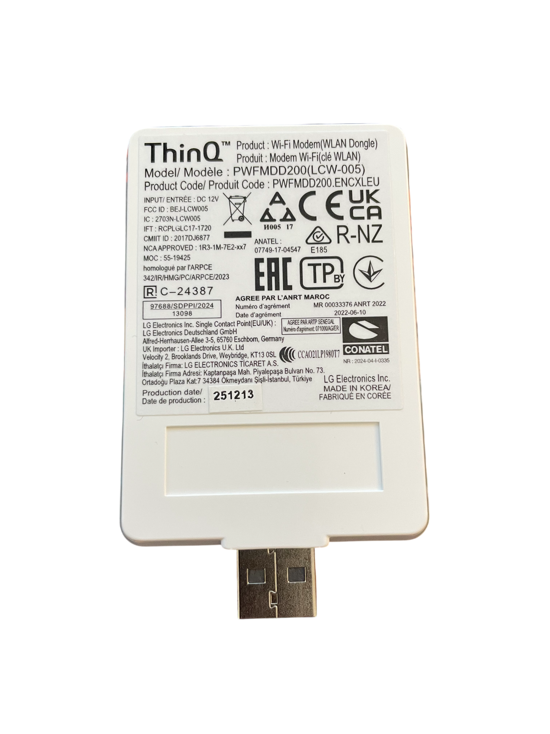 LG Wi-Fi Module - PWFMDD200