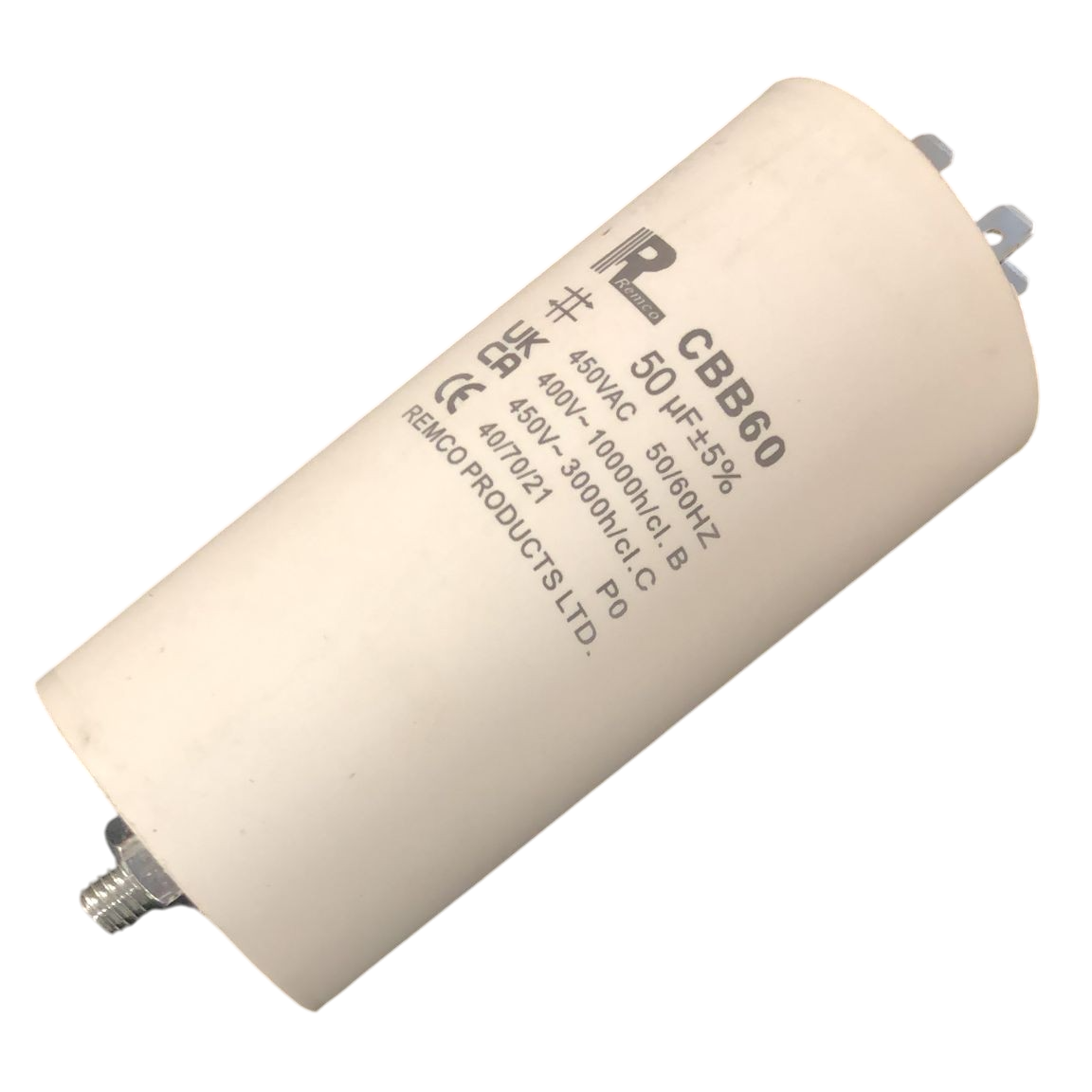 Remco S2 Run Capacitor 50mf - CBB60