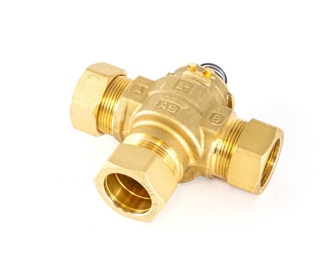 Honeywell 3 WAY VALVE 22mm Body 086U0294 (334716)