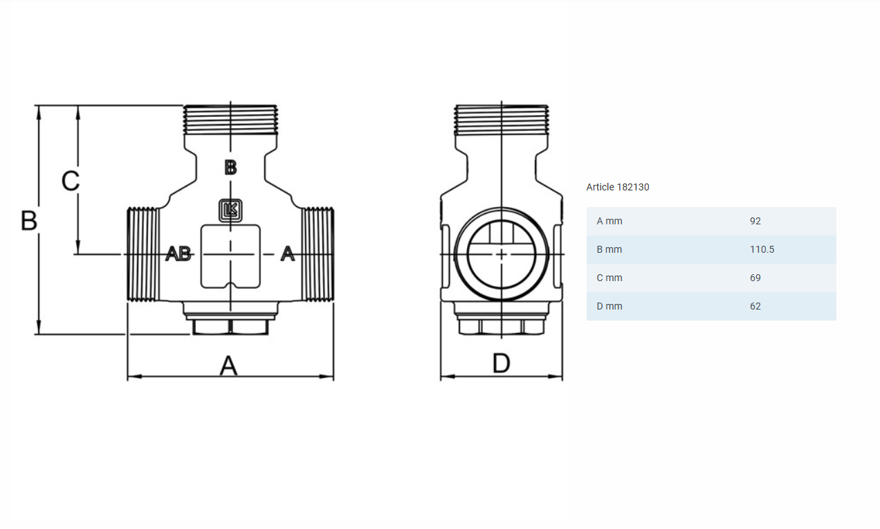 LK 823 ThermoVar - 1¼