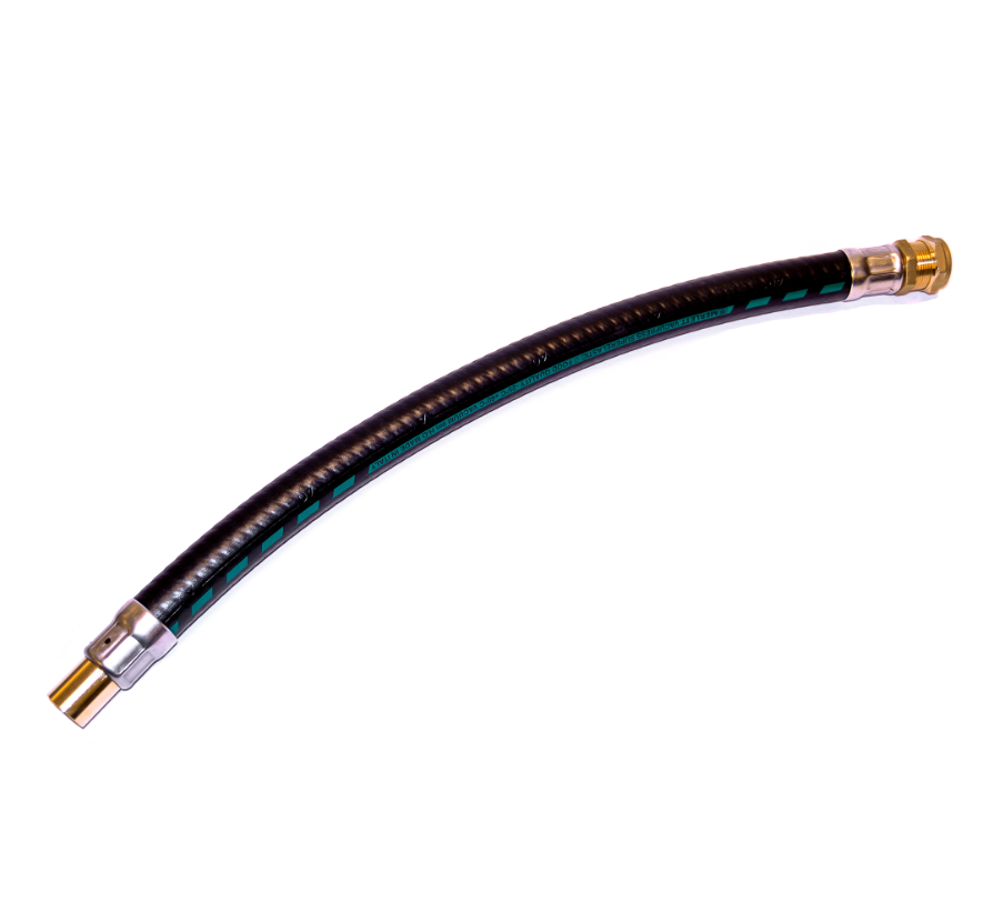 Thermia Rubber Hose Ø28 L=664 Plain-Clamp - 086U5379