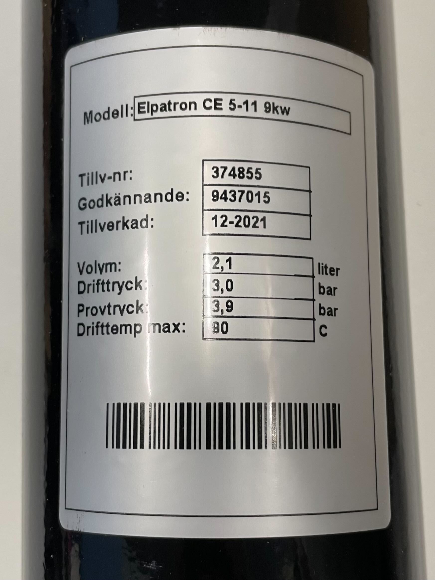 Worcester Bosch Electrical Heating Element 3/4 - 87155035430